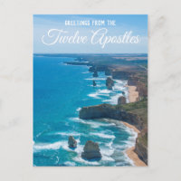 Doze Apóstolos Grande Estrada Oceânica Ar Aéreo