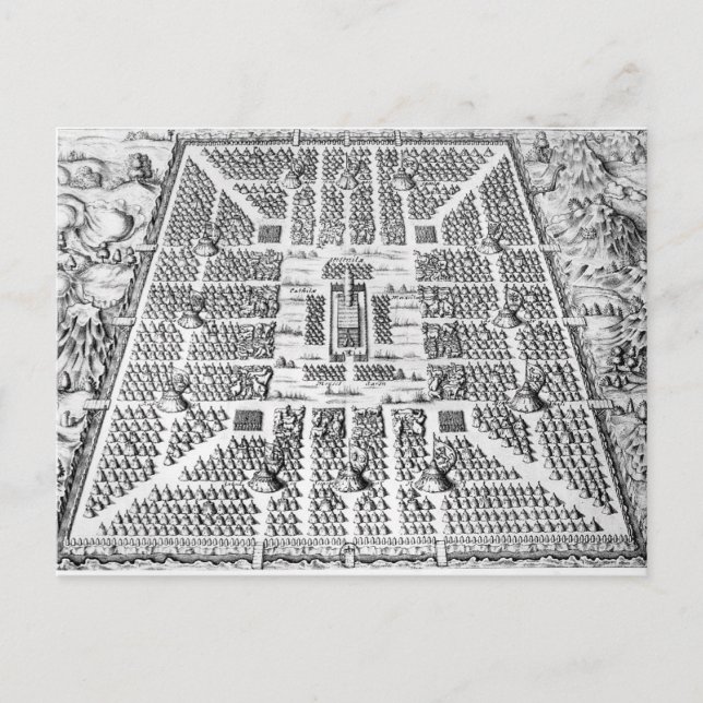 Cartão Postal Doze tribos de Israel (Frente)