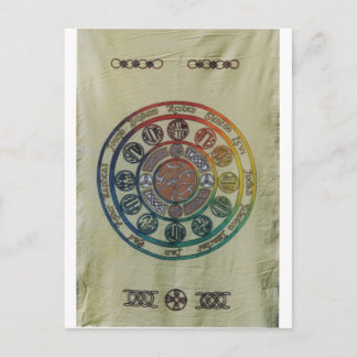 Cartão Postal Doze tribos e discípulo