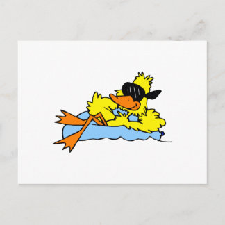 Cartão Postal Dozer Duck