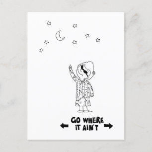 Cartão Postal Dr. Ida Rolf - Vá onde não é cartão-postal