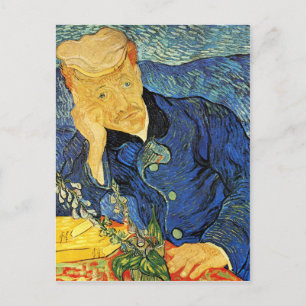 Cartão Postal Dr. Paul Gachet Portrait, Vincent Van Gogh