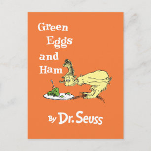 Cartão Postal Dr. Seuss Ovos Verdes e Presunto
