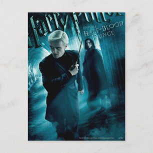Cartão Postal Draco Malfoy e Snape 1
