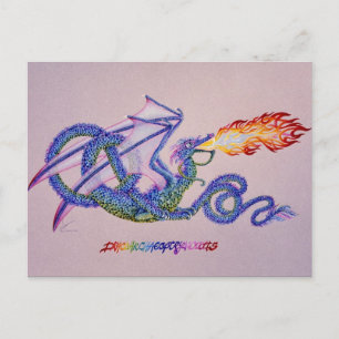 Cartão Postal Dracoarchaeoptrixceltis