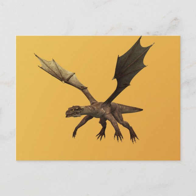 Cartão Postal Dragão (Frente)