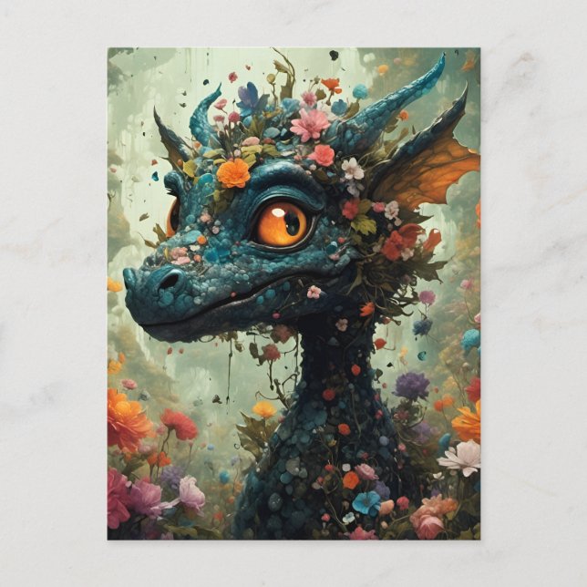 Cartão Postal Dragão (Frente)