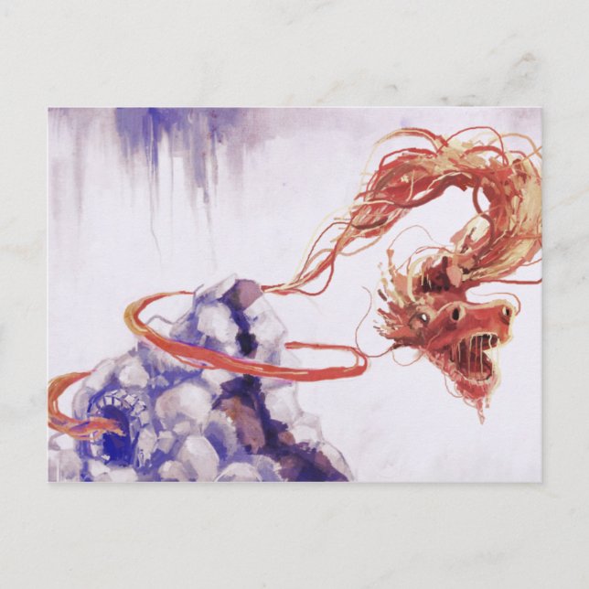 Cartão Postal Dragão (Frente)