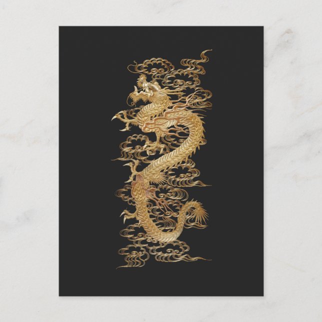 Cartão Postal Dragão (Frente)
