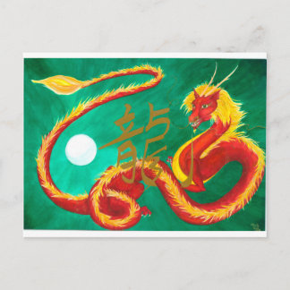 Cartão Postal Dragão