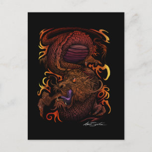 Cartão Postal Dragão