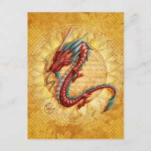 Cartão Postal Dragão