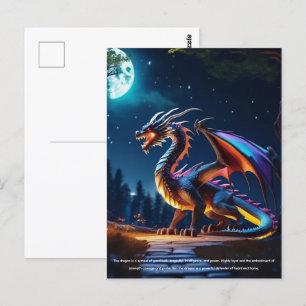 Cartão Postal Dragão