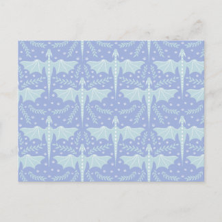 Cartão Postal Dragão Botânico Fantasia