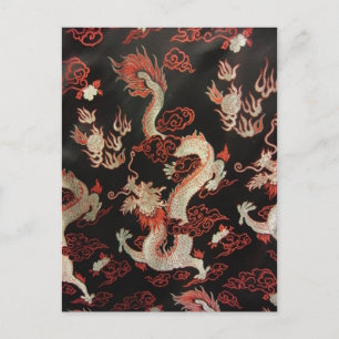 Cartão Postal Dragão Chinês