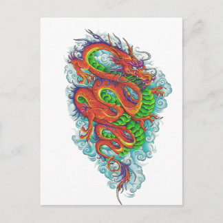 Cartão Postal Dragão Chinês 2