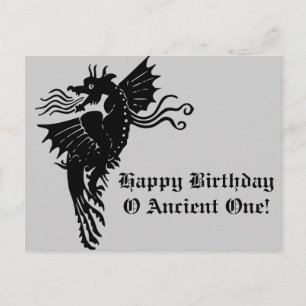 Cartão Postal Dragão de Breve-Fogo