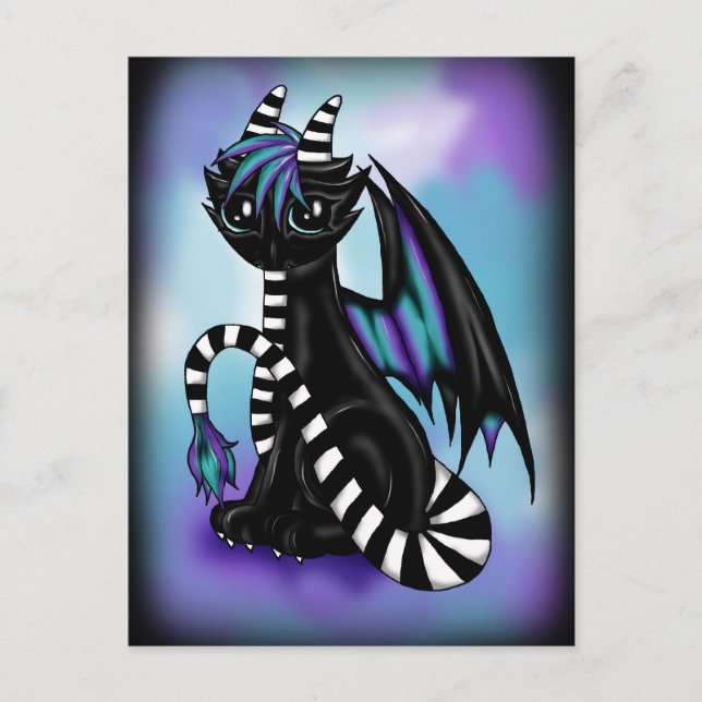 Cartão Postal Dragão de Cena (Frente)