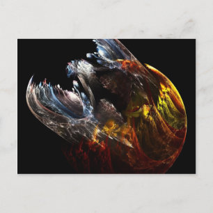 Cartão Postal Dragão Emergente