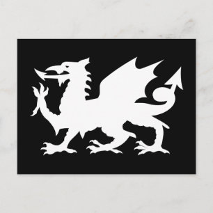 Cartão Postal Dragão Galês