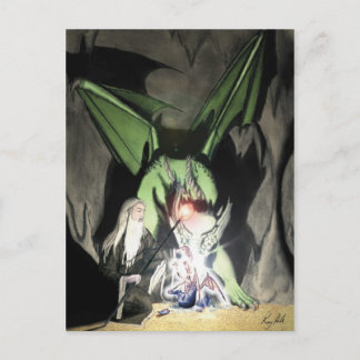 Cartão Postal Dragão Magic