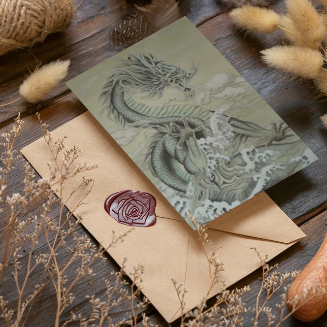 Cartão Postal Dragão marinho (Criador carregado)