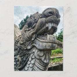 Cartão Postal Dragão Pedra, Hue Graveyard, Vietnã