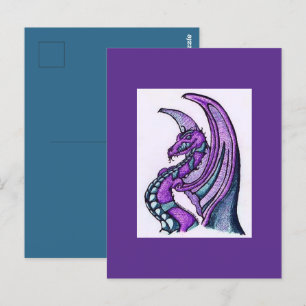 Cartão Postal "Dragão Sorridente"
