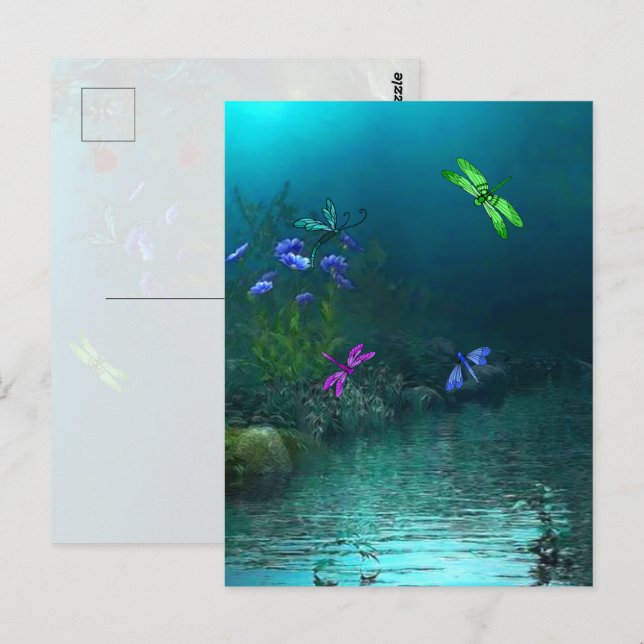 Cartão Postal Dragões (Frente/Verso)