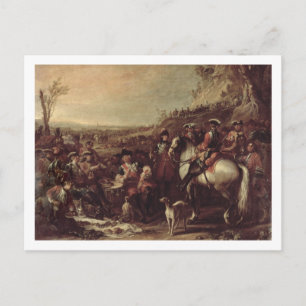 Cartão Postal Dragões Montados da Casa do Rei, 1737