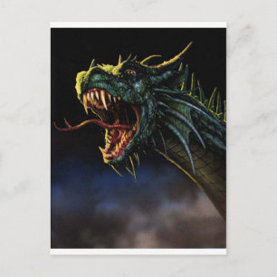 Cartão Postal Dragón
