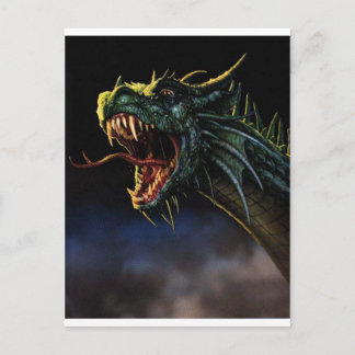 Cartão Postal Dragón