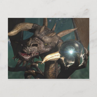 Cartão Postal Dragon Crystal
