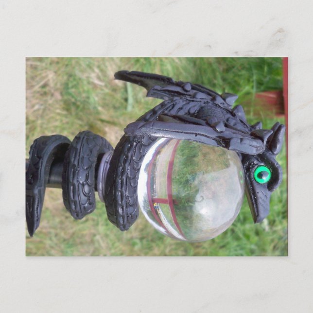 Cartão Postal Dragon Crystal Funcionarios (Frente)