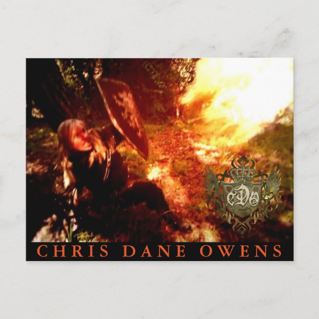 CARTÃO POSTAL DRAGON FIRE (Frente)