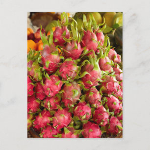 Cartão Postal Dragon Fruit   Can Duoc Market