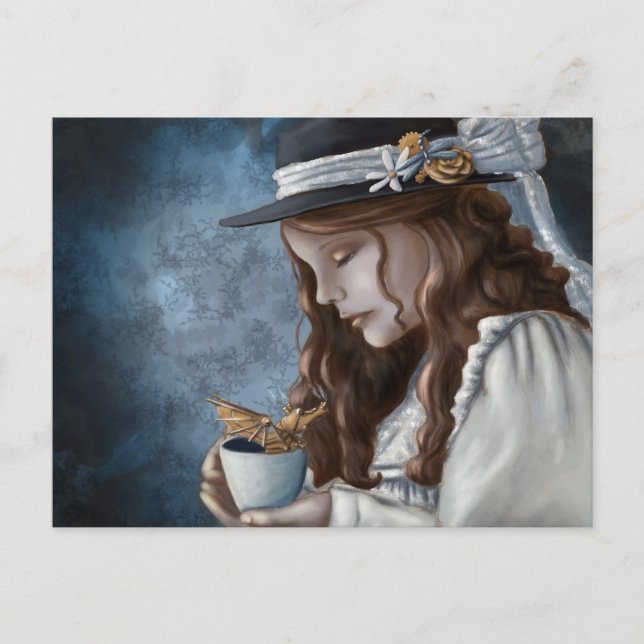 Cartão Postal Dragon Steamed Tea (Frente)