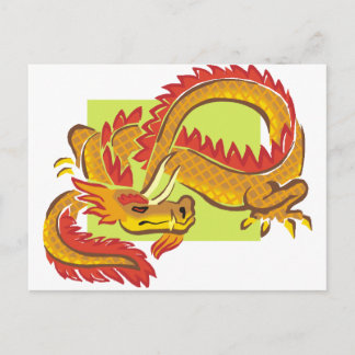 Cartão Postal Dragon Warrior 5