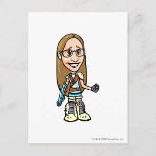 Cartão Postal Dragona Terror Mountain Funcionarios