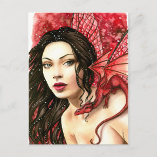 Cartão Postal Dragonfly