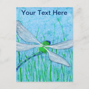 Cartão Postal Dragonfly