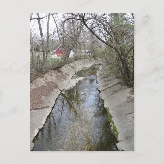 Cartão Postal Drain de Tempestade Fotogênica (Frente)