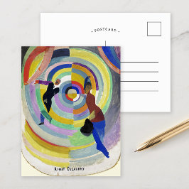 Cartão Postal Drama Político | Robert Delaunay