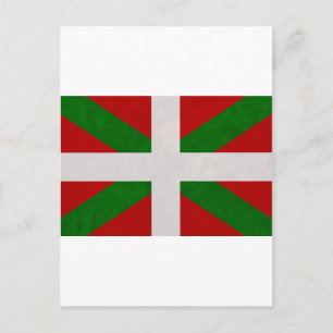 Cartão Postal Drapeau Pays Basque Euskadi