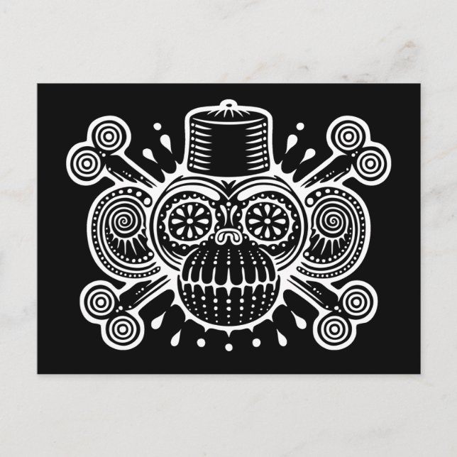 Cartão Postal Dread Fezbeard (Frente)