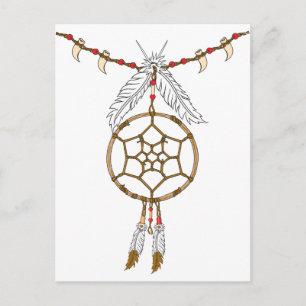 Cartão Postal Dream Catcher Necklace