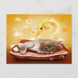 Cartão Postal Dream Kitten
