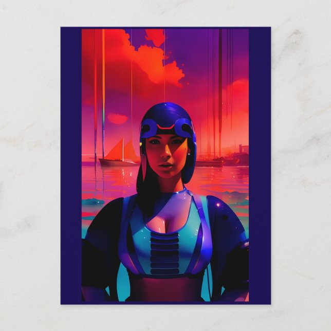 Cartão Postal Dream Landing (Frente)