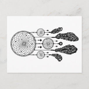 Cartão Postal Dreamcatcher - Cartão-postal (Branco)