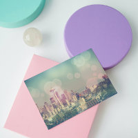 Dreamy Seattle Skyline e Agulha Espacial